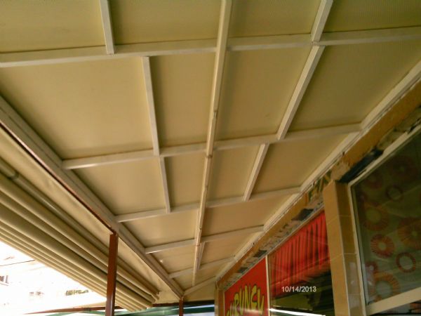 Buca Turuncu Cafe Otomatik Pergola Sistem