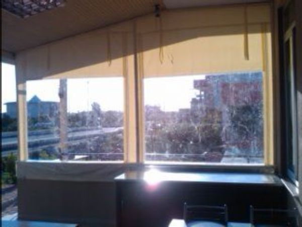 Gümüldür pide kebap salonu seffaf kapama