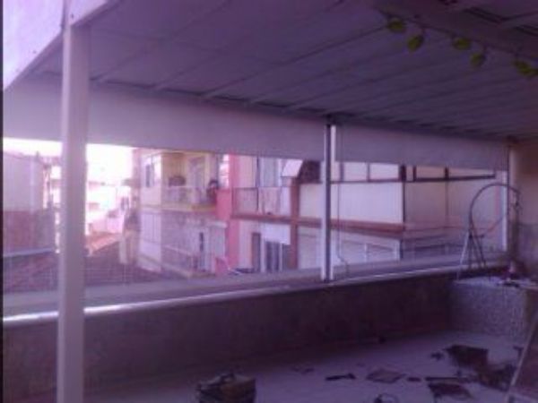 Bayraklı Dernek Seffaf Kapama Blacaut Üst kapama