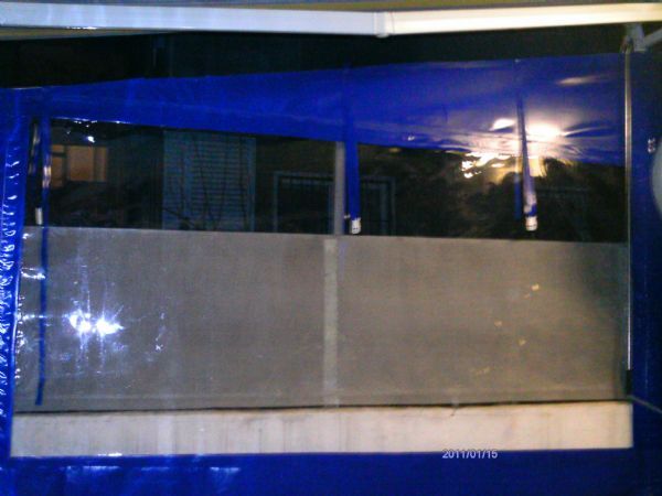 Hatay T Modül Tente Seffaf Kapama
