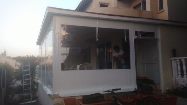 Ildırı Cesme Site Seffaf Kapama