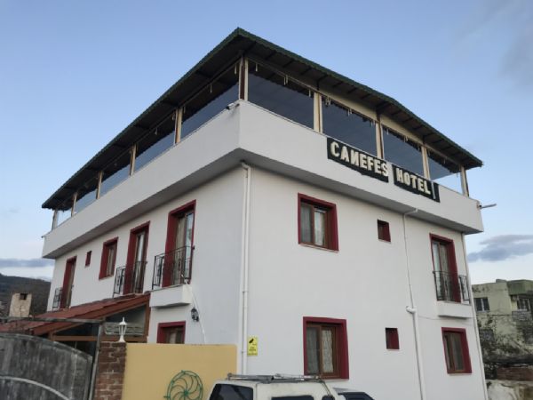 Can Efes Hotel Camlık Selcuk Seffaf Kapama