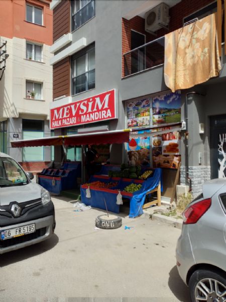 Gediz Mevsim Halkpazarı Mafsallı tente